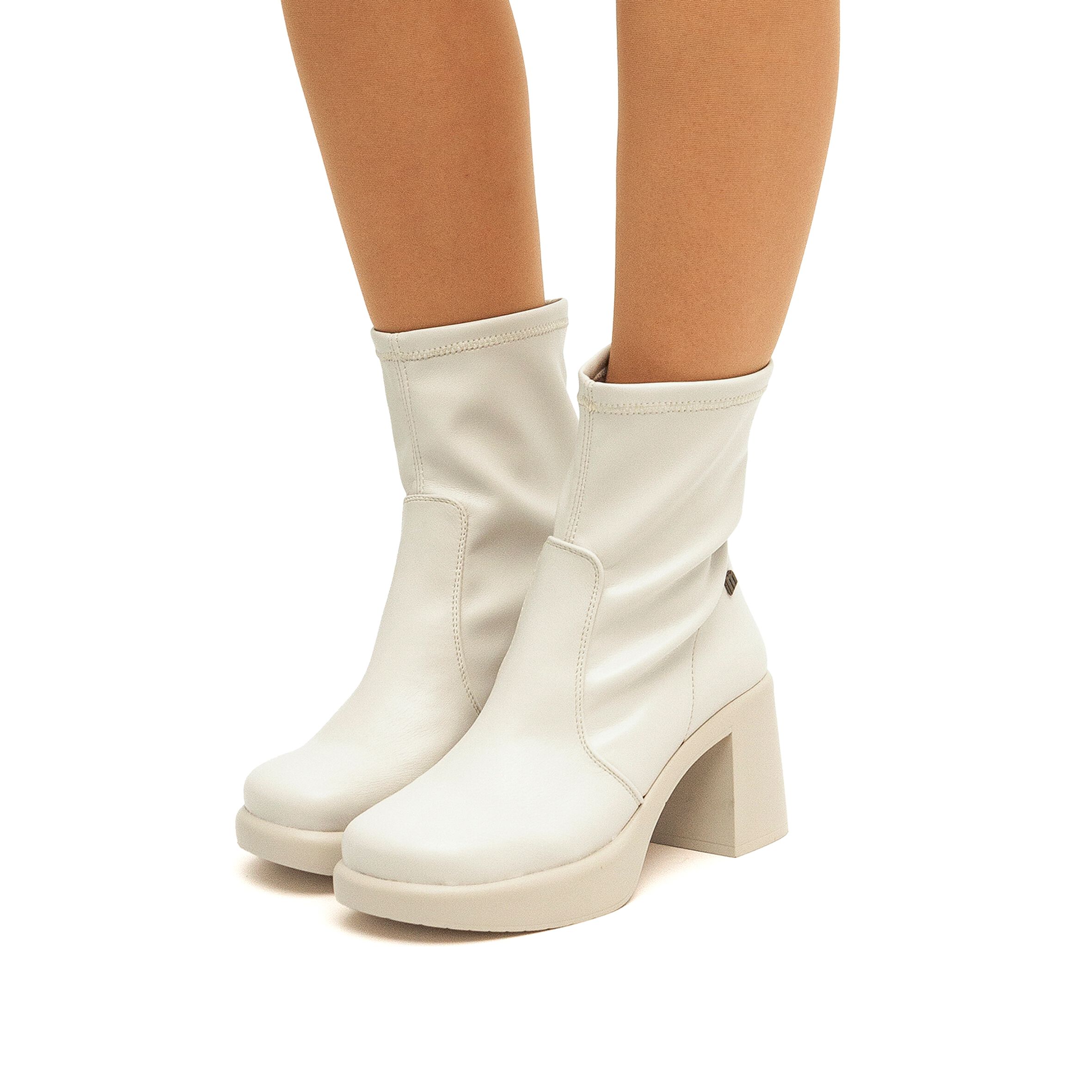 Comprar botines best sale blancos mujer